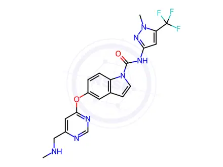 Chemical structure of Acrizanib