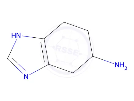 Chemical structure of 4,5,6,7-tetrahydro-3H-benzimidazol-5-amine