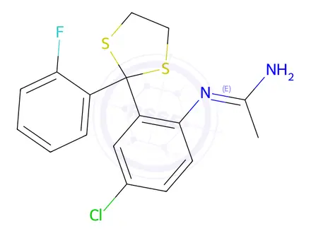 Chemical structure of Midazolam Impurity 34