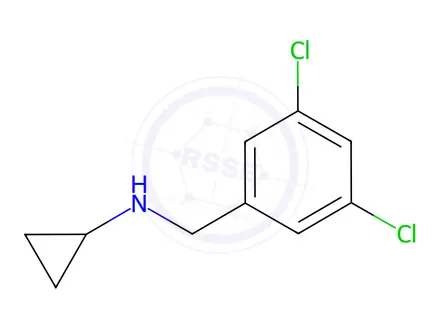Chemical structure of n-(3,5-Dichlorobenzyl)cyclopropanamine