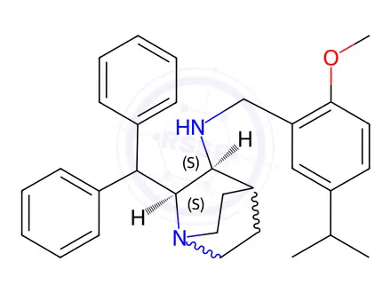 Chemical structure of Ezlopitant