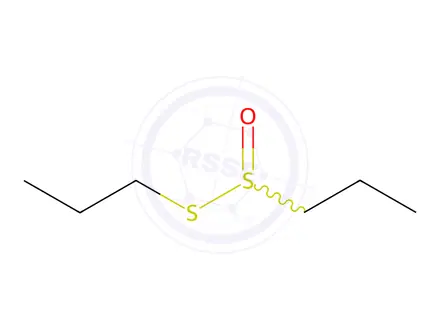 Chemical structure of Propyl propanethiosulfinate