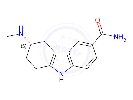 Chemical structure of (S)-Frovatriptan