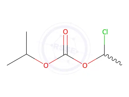 Chemical structure of 1-Chloroethyl Isopropyl Carbonate