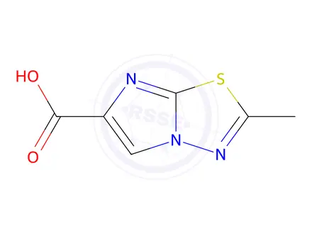 Chemical structure of 2-Methylimidazo[2,1-b][1,3,4]thiadiazole-6-carboxylic acid
