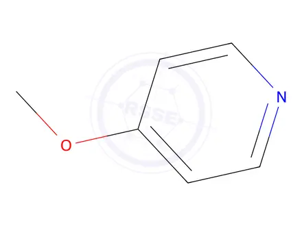 Chemical structure of 4-Methoxypyridine