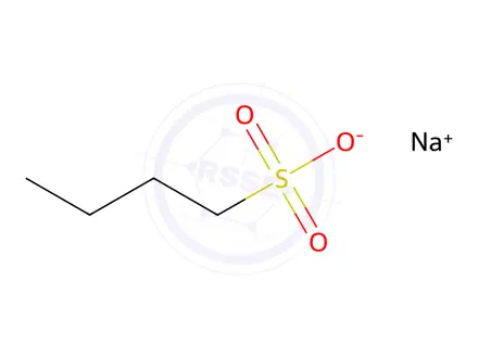 Chemical structure of 1-Butanesulfonic acid sodium