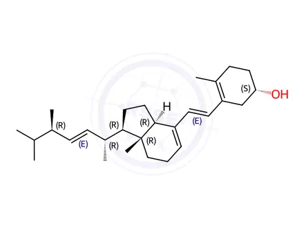 Chemical structure of Ergocalciferol Impurity 5(Ergocalciferol EP Impurity E)
