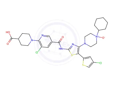 Chemical structure of Avatrombopag Impurity 128