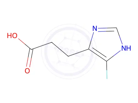 Chemical structure of 3-(4-Fluoro-1H-imidazol-5-yl)propanoic acid
