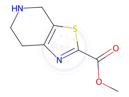 Chemical structure of Methyl 4,5,6,7-tetrahydrothiazolo[5,4-c]pyridine-2-carboxylate