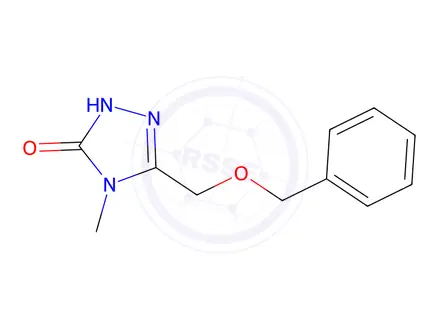 Chemical structure of 3-(benzyloxyMethyl)-4-Methyl-1H-1,2,4-triazol-5(4H)-one