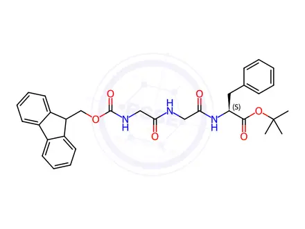 Chemical structure of Fmoc-Gly-Gly-Phe-OtBu