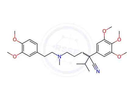 Chemical structure of Verapamil Impurity 59