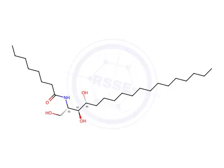 Chemical structure of N-Octanoyl-Phytosphingosine