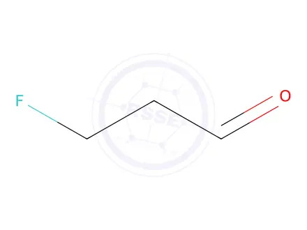 Chemical structure of 3-Fluoropropanal