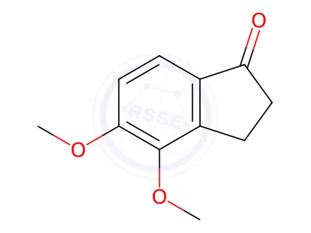 Chemical structure of 4,5-Dimethoxy-indan-1-one