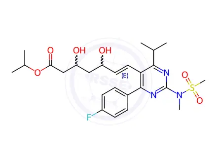 Chemical structure of Rosuvastatin Isopropyl Ester