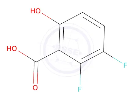 Chemical structure of 2,3-Difluoro-6-hydroxybenzoic acid