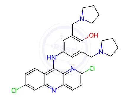 Chemical structure of Malaridine Impurity 14