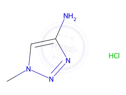 Chemical structure of 1-Methyl-1H-1,2,3-triazol-4-amine Hydrochloride
