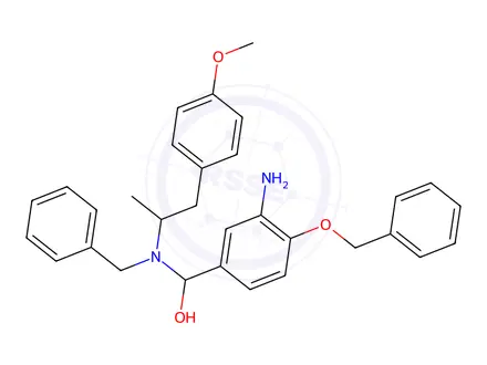 Chemical structure of Formoterol Impurity 73