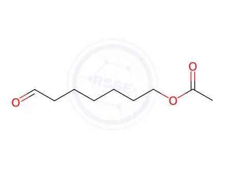 Chemical structure of 7-Oxoheptyl acetate