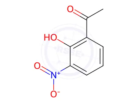 Chemical structure of 2-Hydroxy-3-Nitroacetophenone