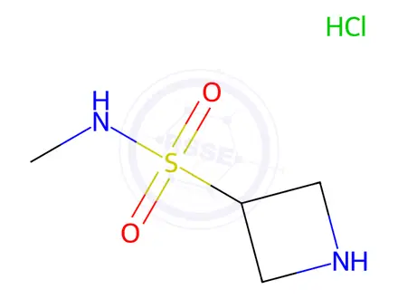 Chemical structure of N-methylazetidin-3-Sulfonamide HCl