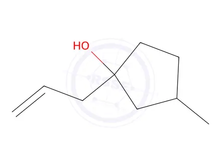 Chemical structure of 1-Allyl-3-methylcyclopentan-1-ol
