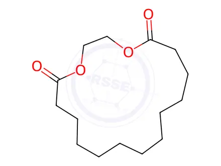 Chemical structure of Ethylene brassylate