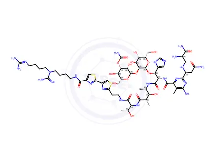 Chemical structure of Bleomycin B4