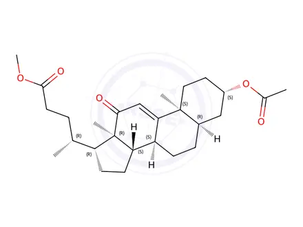 Chemical structure of Deoxycholic acid Impurity 15