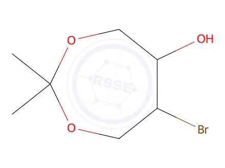 Chemical structure of 6-bromo-2,2-dimethyl-1,3-dioxepan-5-ol