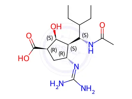 Chemical structure of Peramivir Impurity 13