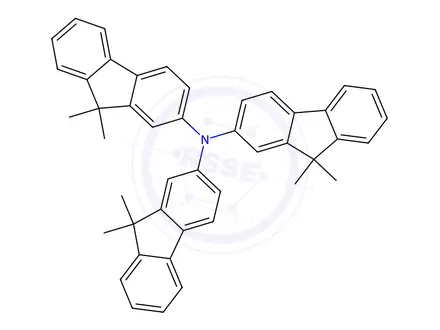 Chemical structure of N,N-bis(9,9-dimethyl-9H-fluoren-2-yl)-9,9-dimethyl-9H-Fluoren-2-amine