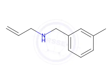 Chemical structure of [(3-Methylphenyl)methyl](prop-2-en-1-yl)amine