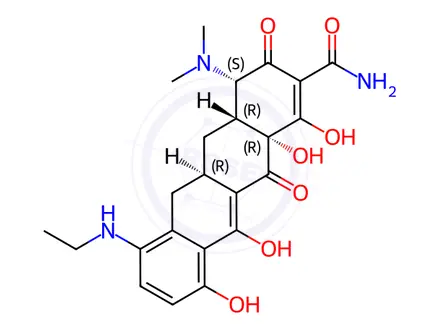 Chemical structure of Minocycline Impurity 23