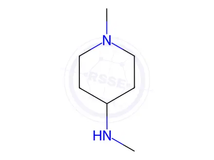 Chemical structure of 1-Methyl-4-(methylamino)piperidine