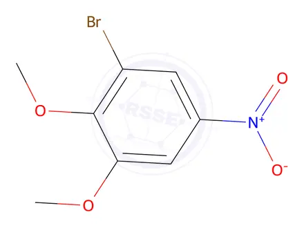 Chemical structure of 1-Bromo-2,3-dimethoxy-5-nitrobenzene