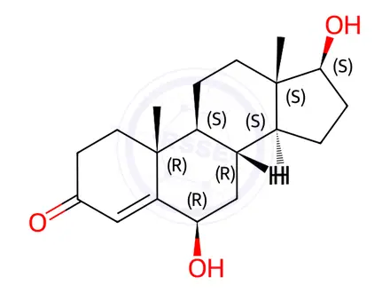 Chemical structure of Testosterone Impurity 11