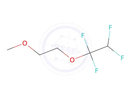 Chemical structure of 1,1,2,2-Tetrafluoro-1-(2-methoxyethoxy)ethane