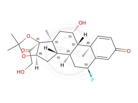 Chemical structure of Flunisolide
