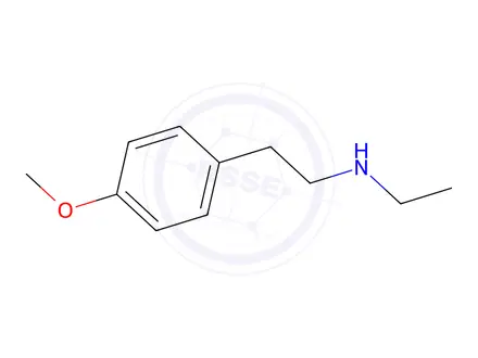 Chemical structure of N-Ethyl-2-(4-methoxyphenyl)ethanamine