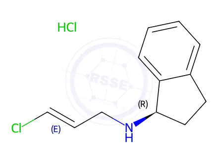 Chemical structure of Rasagiline Impurity 3 HCl