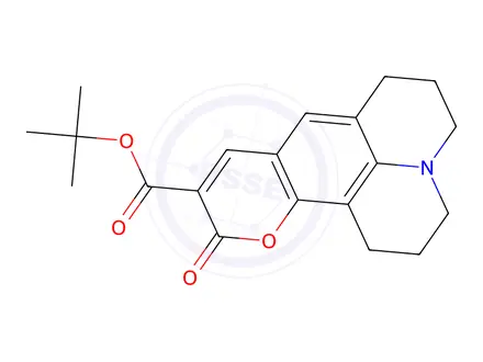 Chemical structure of tert-Butyl 11-oxo-2,3,5,6,7,11-hexahydro-1H-pyrano[2,3-f]pyrido[3,2,1-ij]quinoline-10-carboxylate