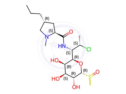 Chemical structure of Clindamycin Sulfoxide