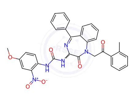 Chemical structure of YM 022 Impurity 168