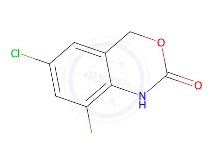 Chemical structure of 8-bromo-6-chloro-1H-benzo[d][1,3]oxazin-2(4H)-one