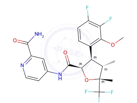 Chemical structure of Suzetrigine Impurity 17
